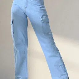 LINARIA Women Cotton Mid-Rise Jogger Jeans-image-86