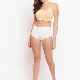 BASIICS by La Intimo White Boyshorts Panty (Pack Of 3) image 4