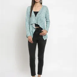 Latin Quarters Green Textured Shrug image 5