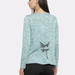 Latin Quarters Green Textured Shrug image 2