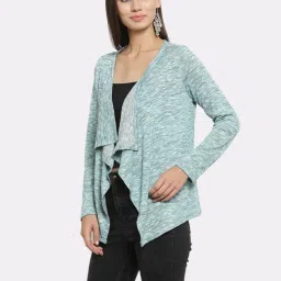 Latin Quarters Green Textured Shrug image 3