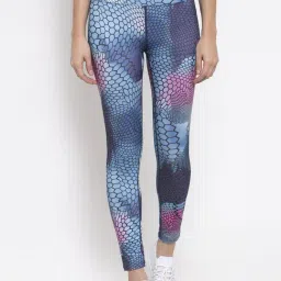 Global Republic Blue Printed Tights-picture-16