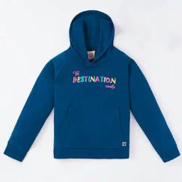 Ed-a-Mamma Kids Navy Cotton Printed Full Sleeves Hoodie-picture-26