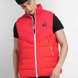 Jack & Jones Mars Red Regular Fit Quilted Jacket-picture-39