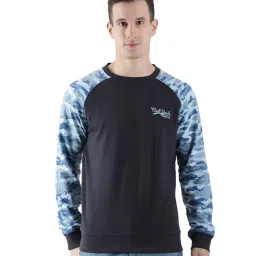 Club York Navy Blue Camo Sweatshirt image 1
