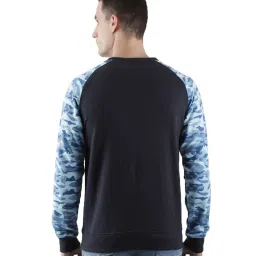 Club York Navy Blue Camo Sweatshirt image 2