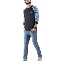 Club York Navy Blue Camo Sweatshirt image 5