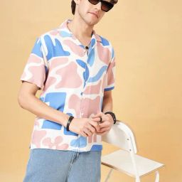 People by Pantaloons Multicolor Slim Fit Printed Shirt-picture-15