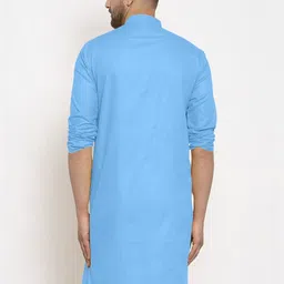 KRUDHA Men Thread Work Kurta image 2