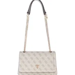 Guess Dark Taupe Noelle Logo Cross Body Bag-picture-48