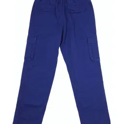 Allen Solly Junior Blue Cotton Trousers image 2