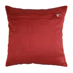 Romee Maroon Polyester Cushion Covers - Set of 5 image 4