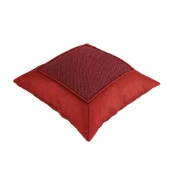 Romee Maroon Polyester Cushion Covers - Set of 5 image 5