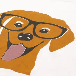 Anvi Be Yourself White Graphic Print T-Shirt image 5