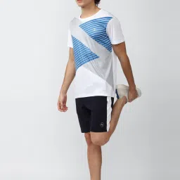 Van Heusen Flex Navy Blue Regular Fit Shorts image 5