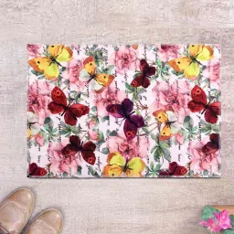 Romee Multicolor Polyester Door Mat - Set of 1 image 1