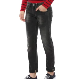 celio celio* Black Slim Fit Mid Rise Jeans image 3