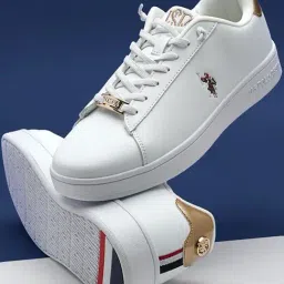 U.S. Polo Assn. Women's RYLEE 2.0 Off White Casual Sneakers-picture-45