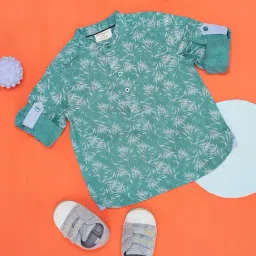 Pantaloons Baby Light Green Printed Shirt-picture-30