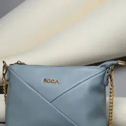 Rocia Beige PU Solid Shoulder Handbag For Women-image-54