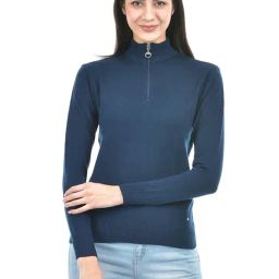 NUMERO UNO Navy Regular Fit Sweater-picture-28
