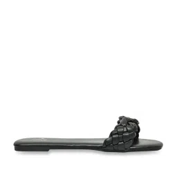 Jove Women's Black Casual Sandals image 2