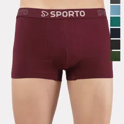 Sporto by Macho Pack Of 7 Trunks-picture-21