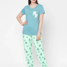 Mystere Paris Multicolor T-Shirt With Joggers image 1