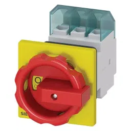 Siemens 3P Pole Front Panel Isolator Switch - 25A Maximum Current, 7.5kW Power Rating, IP65, 3LD2154-0TK53-picture-25