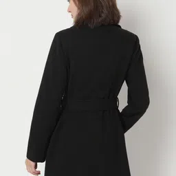 Vero Moda Stand Collar Long Overcoat image 4