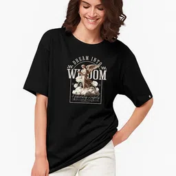 Moda Rapido Women Printed T-shirt image 3