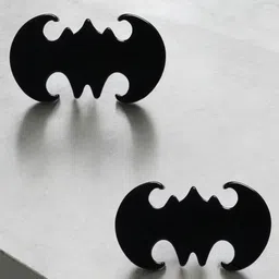 The Roadster Lifestyle Co Men Bat Shape Stud Earring-picture-35