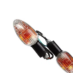 Uno Minda TD-5030C Natural Lens Blinker Lamp Assembly Rear LH/RH for Honda Shine (Set of 2 Pcs) image 3