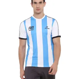 ALCIS Blue Round Neck Polyester T-Shirt-picture-18