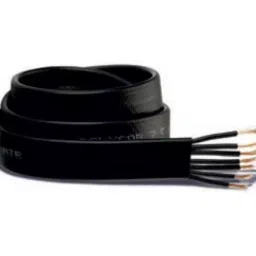 Polycab 1 Sq.mm 7 Core Festoon Flexible Cable Black (1 m) image 1
