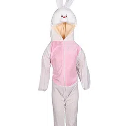 RAJ FANCY DRESSES Full Sleeves Rabbit Animal Theme Costume Dress - Pink & White-picture-21
