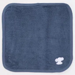 Simply Terry Knit Hand & Face Towels with Elephant Embroidery L 30.5 x B 30.5 cm Pack of 3 - Multicolor image 2