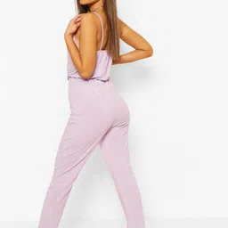 Boohoo Shoulder Straps Basic Jumpsuit image 2