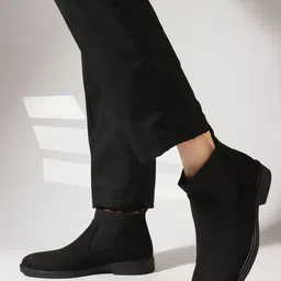 Carlton London Men Solid Chelsea Boots-picture-20