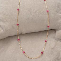Sri Jagdamba Pearls Naina 18k Gold Chain for Women & Girls-picture-20