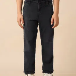 U.S. Polo Assn. Boys Black Cotton Jeans-picture-31