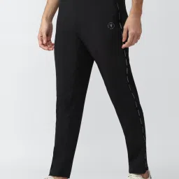 Van Heusen Flex Black Slim Fit Trackpants image 3