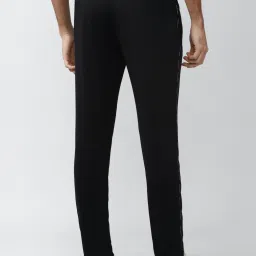 Van Heusen Flex Black Slim Fit Trackpants image 2