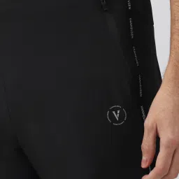 Van Heusen Flex Black Slim Fit Trackpants image 4
