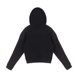 Lazy Shark Kids Black Printed Hoodie image 2