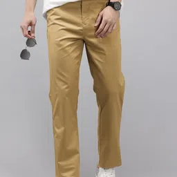 ColorPlus Men Pure Cotton Trousers-image-66