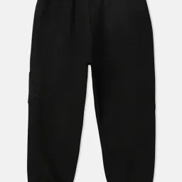 Nauti Nati Boys Black Regular Fit Joggers image 2