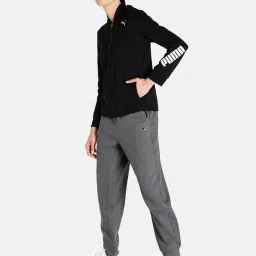 Puma Grey Polyester Joggers image 4