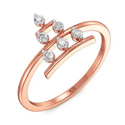 Joyalukkas Radiant Triangle Diamond Ring -1.4 gm image 3