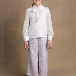 One Friday Kids White Regular Fit Top image 4